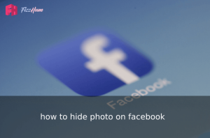 how to hide photo on facebook